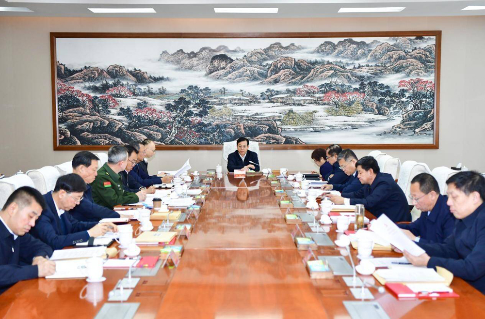 市委常委會召開會議